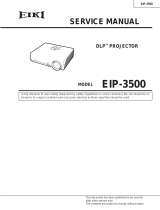 Eiki EIP-3500 User manual