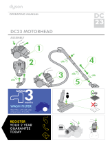 Dyson DC23 Motorhead User manual
