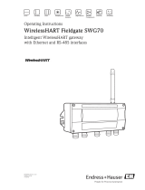 Endres+Hauser WirelessHART Fieldgate SWG70 Operating instructions