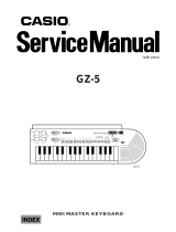 Casio GZ-5 User manual