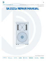Mackie SA1521Z User manual