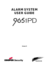 Cooper Security 9651PD User manual