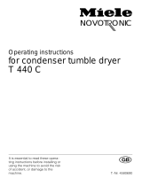 Miele Novotronic T 442 C User manual
