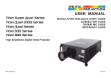 Digital Projection Titan Super Quad User manual