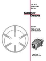 Gardner Denver GD150 User manual