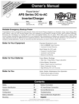Tripp Lite PowerVerter APS Series User manual