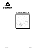 Buehler ISOMET 2000 User manual