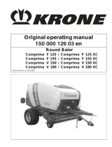 Krone Comprima F 155 Original Operating Manual