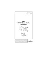 Instron 2630-100 Series User manual