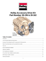 Holley 20-156BK Operating instructions