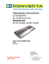 KONVEKTA StreamLine SL850 Operating Instructions Manual