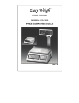 Easy Weigh PC-100 Owner's manual