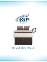 KIP 7170 User manual