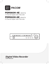 PACOM PDR960H-8E User manual