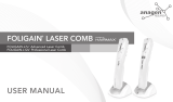 ANAGEN FOLIGAIN.L12x Professional Laser Comb User manual