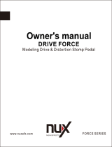 Nux Drive Force Owner's manual