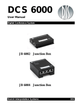 Danish Interpretation Systems DCS 6000 User manual