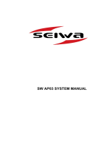 Seiwa Autopilot SW AP03/(NEW) AP13 User manual