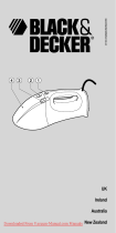 Black & Decker Dustbuster User Instructions