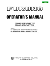 Furuno GPS Receiver GP-1850WD User manual
