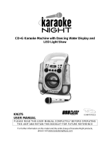 Karaoke Night KN275 User manual