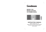 Goodmans MICRO1103 User manual