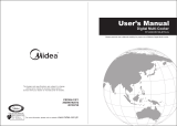 Midea FP-62KCR018LETM-G User manual