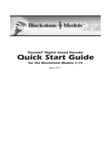 Blackstone Models C-19 Quick start guide