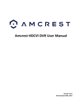 Amcrest AMDV10818-8B-B User manual