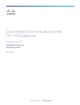 Cisco  TelePresence Video Communication Server (VCS) Installation guide