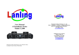 Lanling l2500 User manual