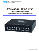 VPI ETH-2X1 Operating instructions