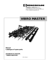 Kongskilde VIBRO MASTER SGC Owner's manual