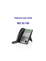 NEC SL1100 User manual