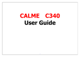 CALME  C340 User manual