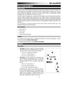 M-Audio BX6 Carbon User manual