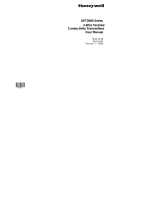 Honeywell APT2000TC-H-IS User manual