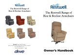 Drive DeVilbiss Healthcare Boston Riser Recliner Chair User manual