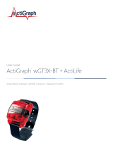 ActiGraph wGT3X-BT User manual