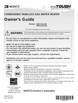 Noritz NRC98-OD Owner's manual