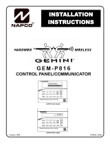 NAPCO Gemini GEM-RP1CAe2 Installation Instructions Manual