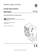 Graco 334667E, EcoQuip Vapor Abrasive Blast System Owner's manual