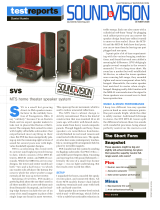 SV Sound MTS-01 User manual
