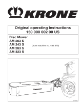 Krone AM 203 S,243 S,283 S,323 S Operating instructions