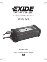 Exide WSC 720 User manual
