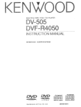 Kenwood DVF-R4050 User manual