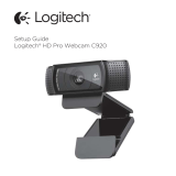 Logitech C920 HD Pro Webcam Installation guide