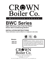 Crown Boiler MT100G Operating instructions