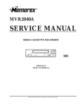 Memorex MVR2040A C Series User manual