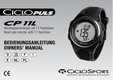 CICLOSPORT CICLOPULS CP29 Watch Owner's manual